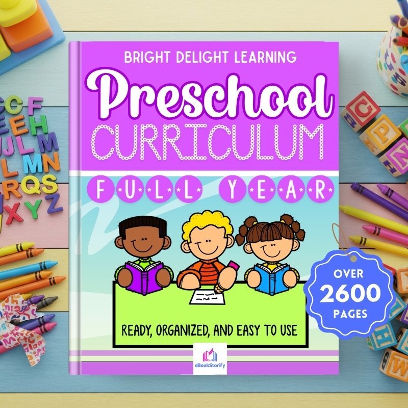Preschool curriculum overview showing complete year by iLovePreK