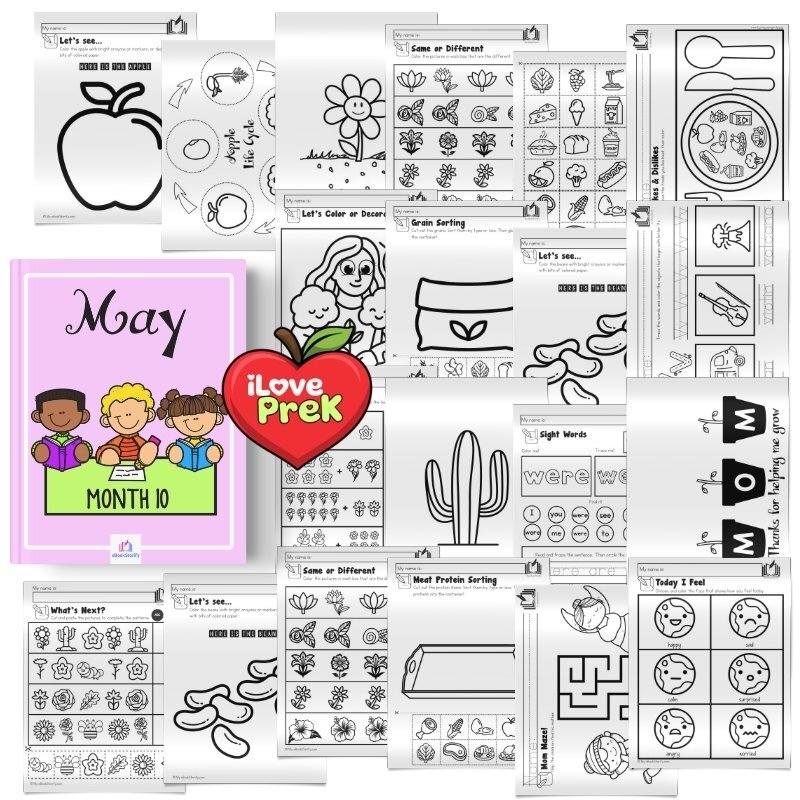 May preschool activities by iLovePreK