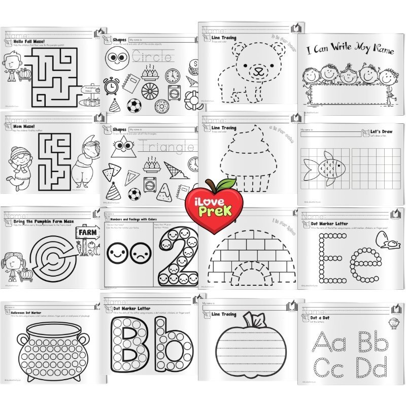 Preschool student engagement and social emotional learning activities by iLovePreK