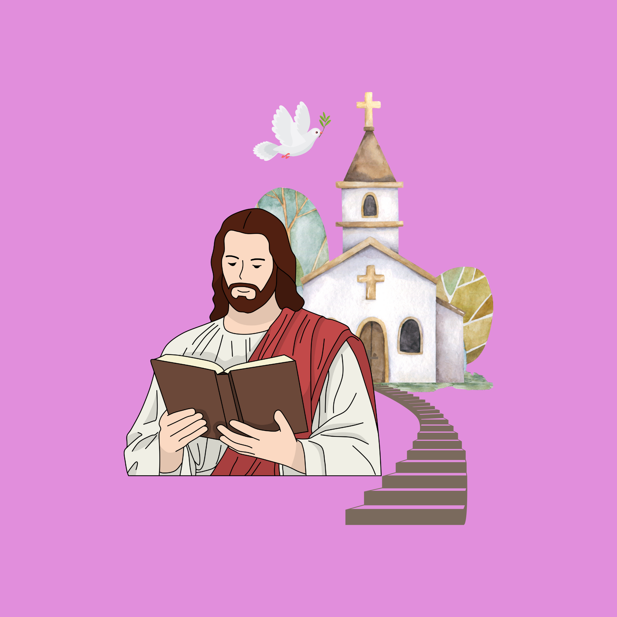 A Category Icon with Jesus about Ministry Resources