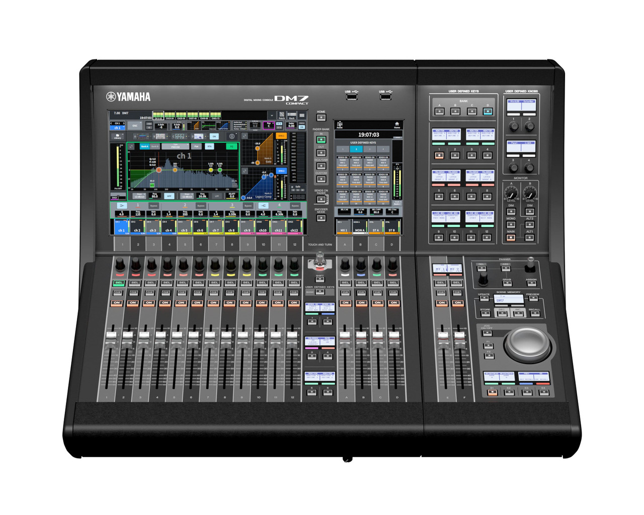 Yamaha DM7C-EX 72-Channel Digital Mixer + CTL-DM7
