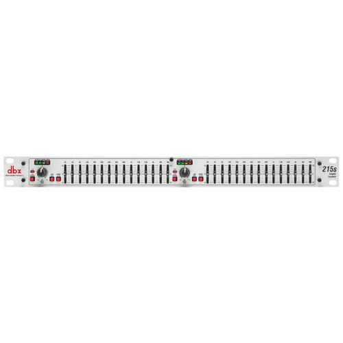DBX 215s 2 Series-Dual 15 Band Graphic Equalizer
