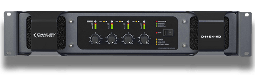 Danley 4 Channel Amplifier, 14000 Total Watts, NON DSP