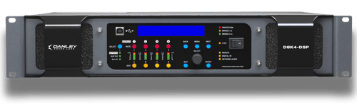 Danley 4 Channel Amplifier, 8000 Total Watts, with DSP