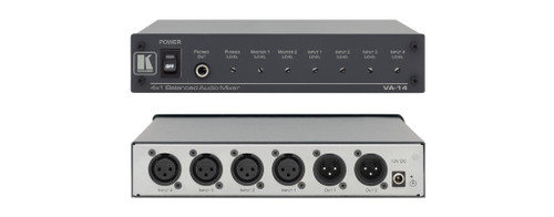Kramer VA-14 4 Channel Balanced Audio Mixer