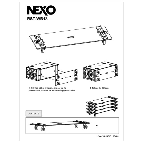 Nexo RST-WB18