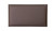 Konig & Meyer Seat Cushion, Leather-Brown, Units:1