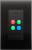 Allen & Heath IP4 Four-Button Wallplate Controller Black