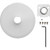 Shure MXA901W-R-PM-1.5-V