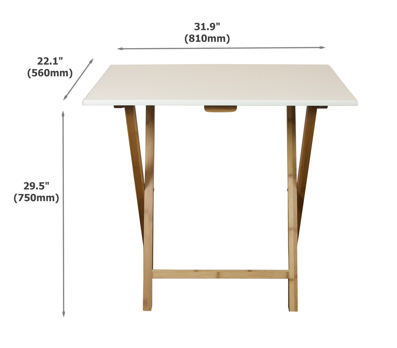 Bamboo Frame Folding Desk | Eccostyle