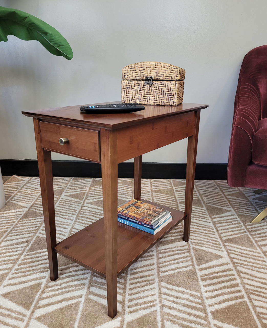 Bamboo Recliner Table | Eccostyle
