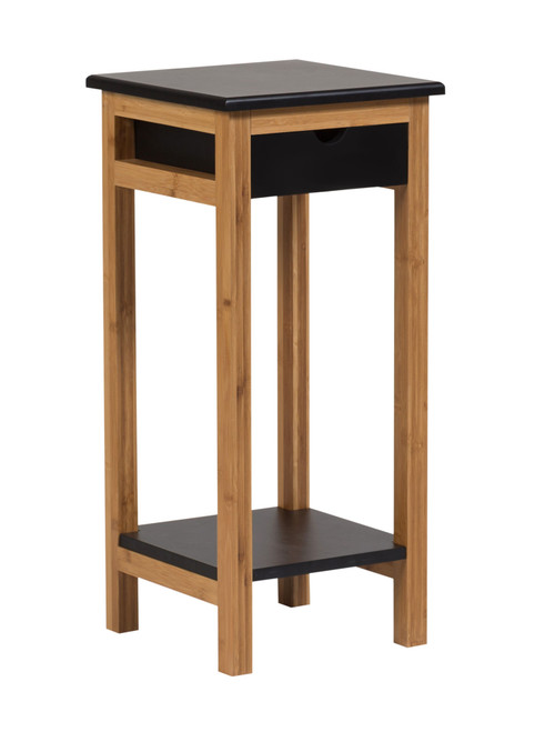 2 Tier Display Table with Drawer | Black (CBBFT0005BK)