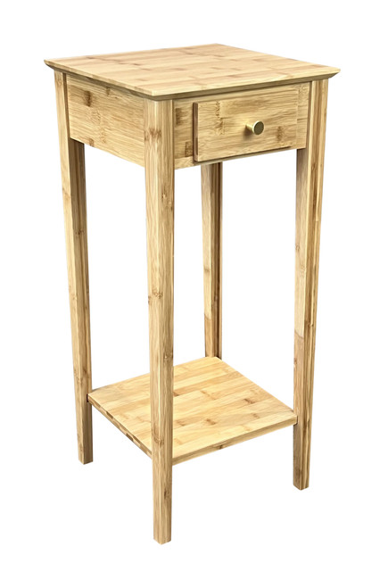 Bamboo Plant Stand/Telephone Table | Natural (CAEFT0149NL)