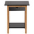 Bamboo Frame 2 Tier End Table with Drawer | Black (CBBFT0009BK)