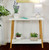 2 Tier Bamboo Frame Console Table | White (CAEFT0001WMBS)