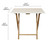 Bamboo Frame Folding Desk | White (CAEFT0012WT)