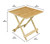 Solid Bamboo Folding  Side Table