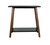 2 Tier Bamboo Frame Recliner End Table | Black (CAEFT0138CB)