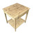 Bamboo End Table with Drawer | Natural (CAEFT0148NL)