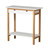 CBBFT0007WT | BAMBOO CONSOLE TABLE