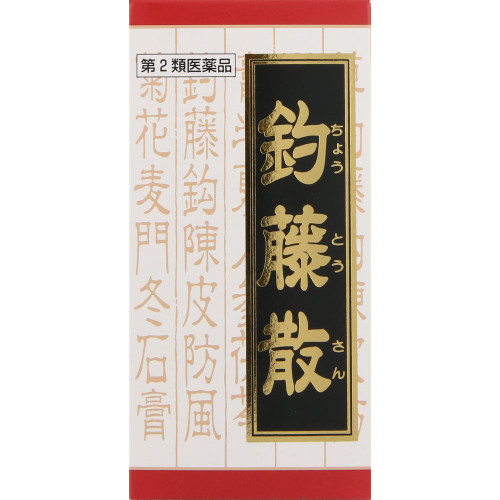 Kracie Pharmaceuticals Kampo Therapy Choutosansan Extract Tablets 240 tablets Chinese medicine (Kracie) Chinese medicine Indications: For individuals with moder
