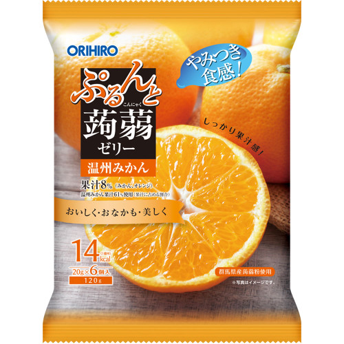 Orihiro Plundry Purun Konnyaku Jelly Satsuma Mandarin N 6 pieces Other (check locks, tongue cleaners, etc.)