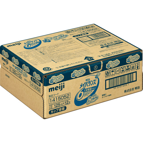 Meiji (formerly Meiji Seika) Mei Balance Mini Cup Blueberry Yogurt Flavor Case 125ml x 12 Maybalance Thia Pack