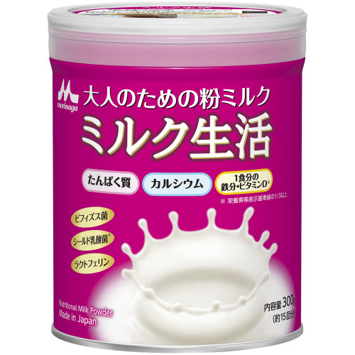 Morinaga Milk Industry Powdered Milk for Adults Milk Life 300g Other (check locks, tongue cleaners, etc.) Life Improvement