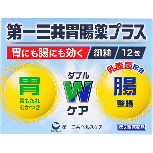Daiichi Sankyo Healthcare Daiichi Sankyo Gastrointestinal Medicine Plus Fine Granules 12 Packets Digestive Aid Efficacy: Indigestion, overeating, overdrinking,