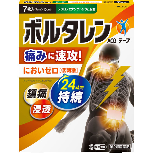 Heilion Japan Voltaren AC¿ Tape 7 sheets Plasta (cooling) Paste Indications: Lower back pain, shoulder pain associated with stiff shoulders, joint pain, muscle