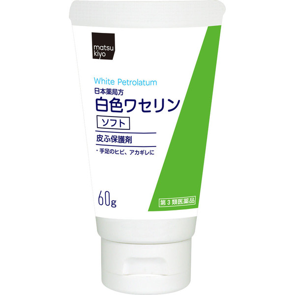 White Vaseline Soft 60g Medical supplies Local products Efficacy: Cracks in hands and feet, chapped skin, skin irritation, and other skin protection