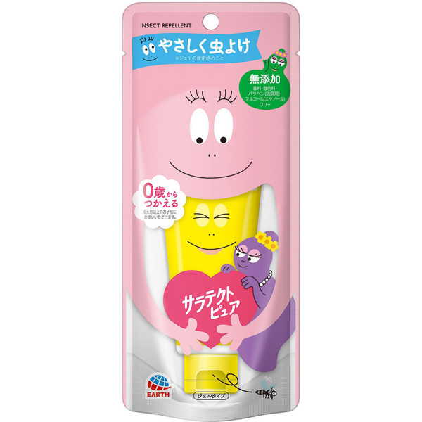 Earth Saratect Pure Gel Barbapapa 50g (Quasi-drug) Other (check locks, tongue cleaners, etc.) Insect repellent