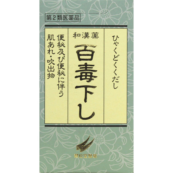 Kato Suisodo Pharmaceutical Hundred Poison Purge 1152 tablets Herbal Medicine & Kampo Indications: Constipation, relief of the following symptoms associated wit