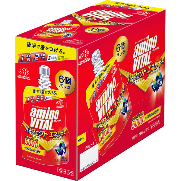 Ajinomoto Amino Vital Perfect Energy 130g x 6 Other (check locks, tongue cleaners, etc.) Thia Pack