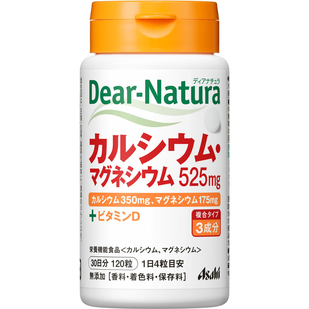 Asahi Dear-Natura Calcium & Magnesium 120 tablets Calcium supplements Mineral