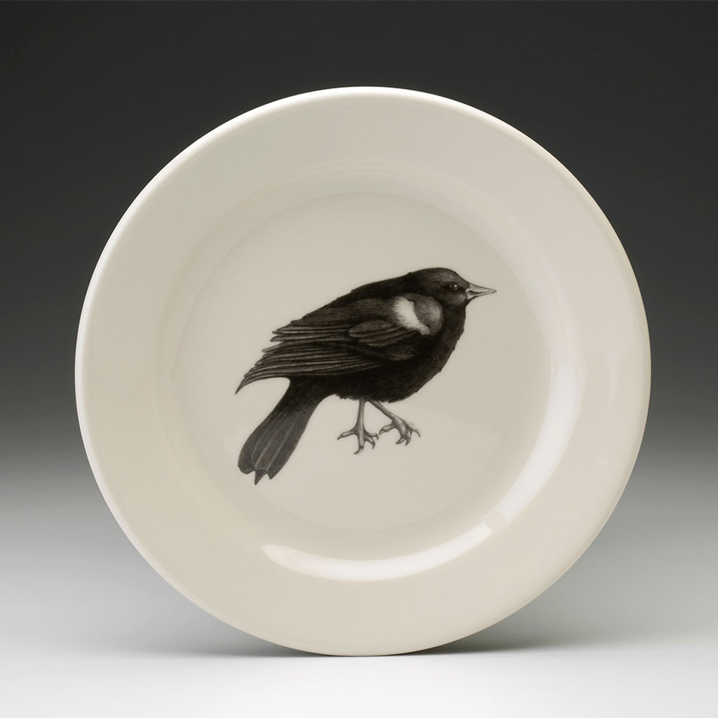Salad Plate: Red-Winged Blackbird