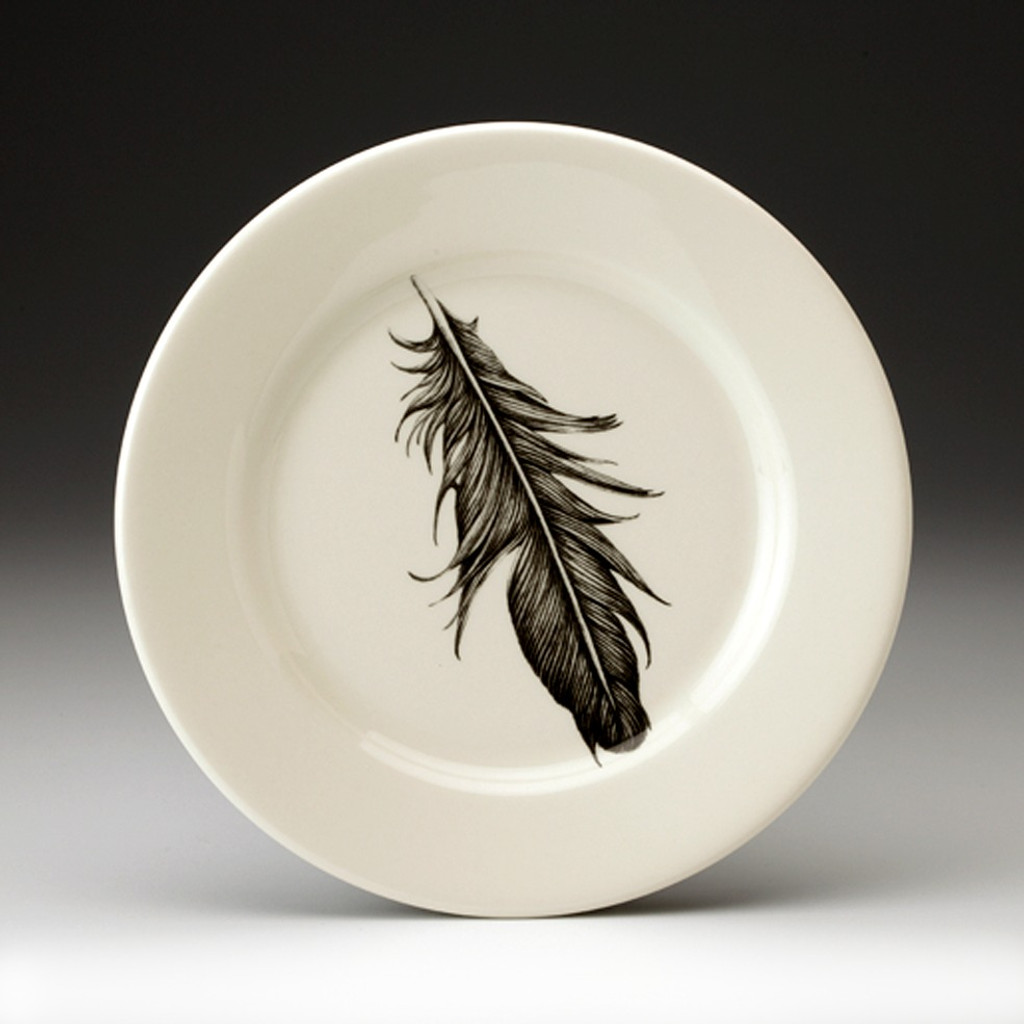 Salad Plate: Raven Feather