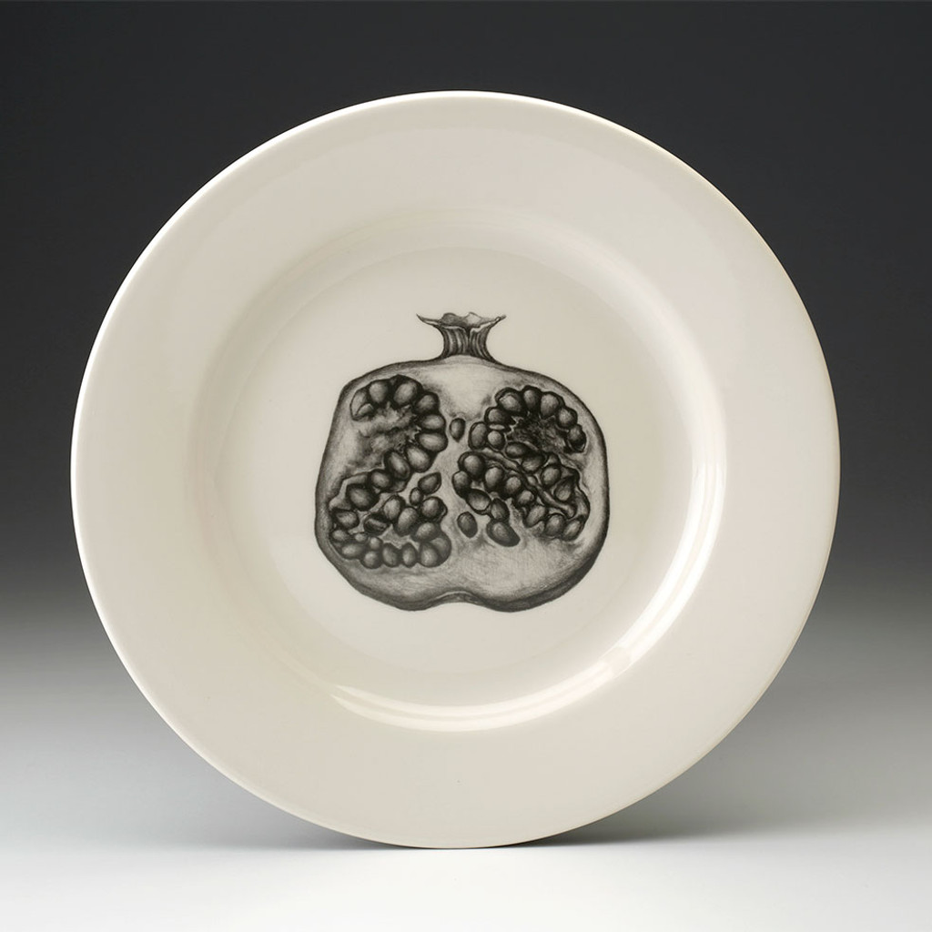 Dinner Plate: Pomegranate Half
