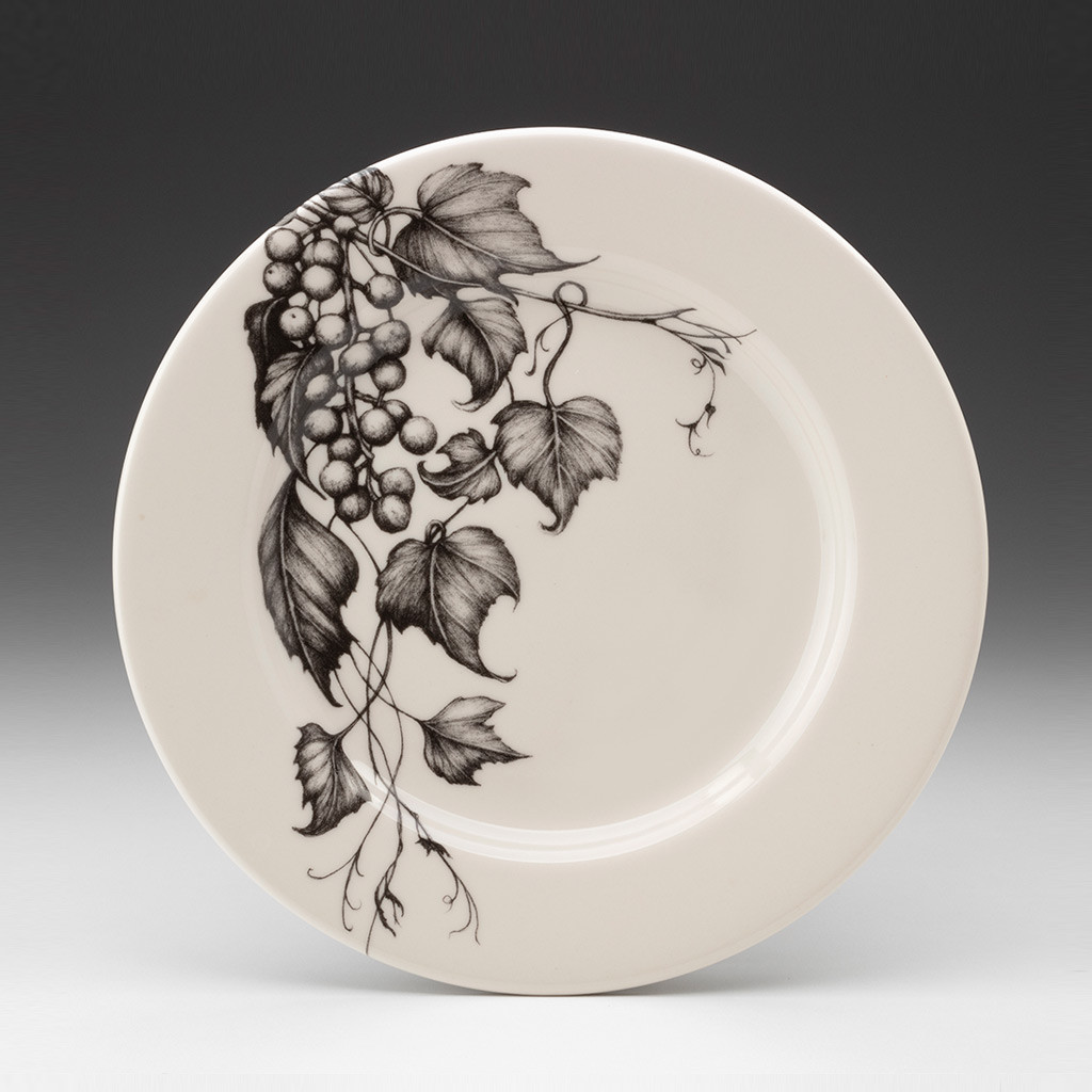 Dinner Plate Wild Grape Laura Zindel Design