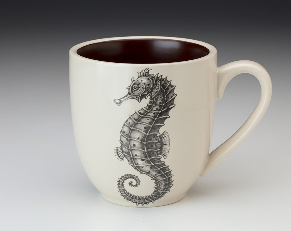 Mug: Seahorse - Laura Zindel Design