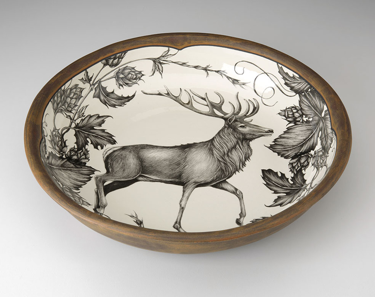 Laura Zindel 蜂デザイン ボウル Large Bowl: Honey Bee - Laura Zindel Design
