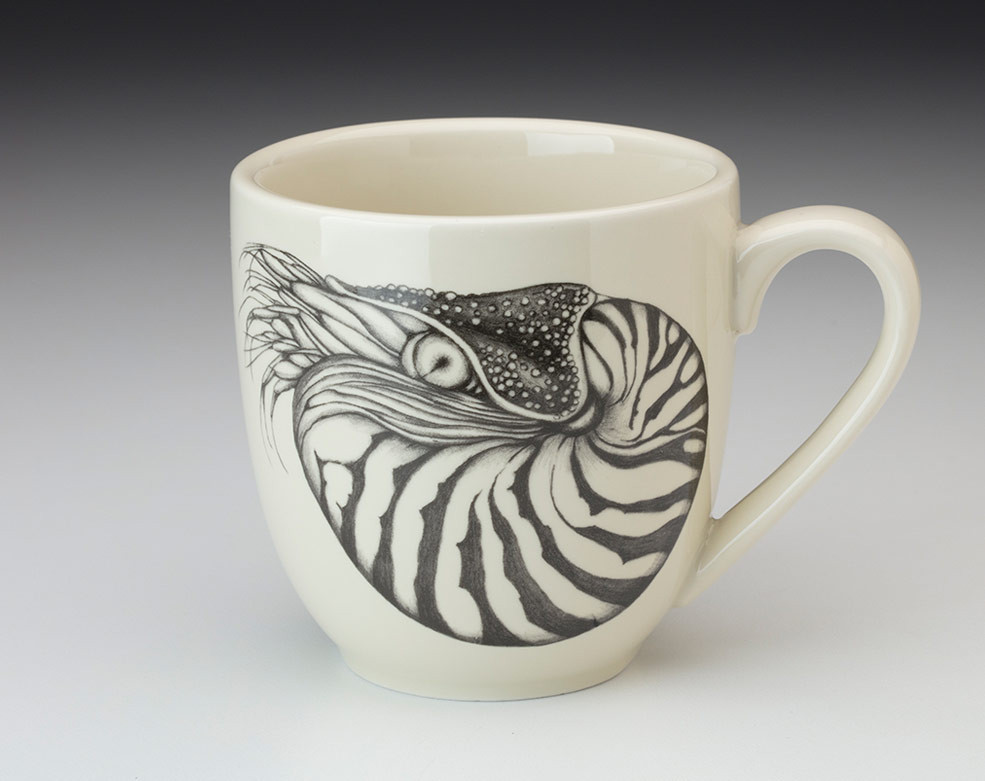 Mug: Nautilus - Laura Zindel Design