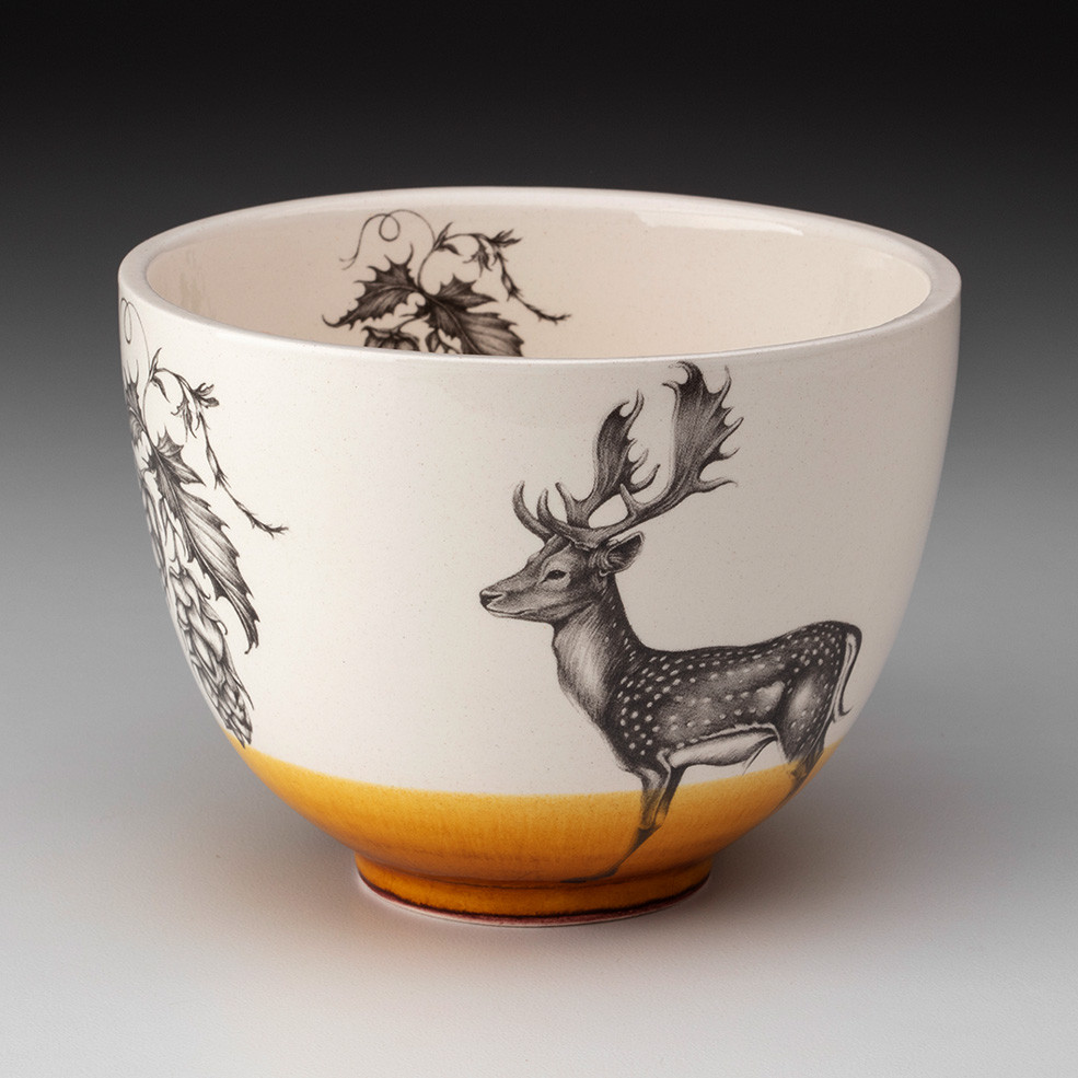 Small Bowl: Fallow Buck - Laura Zindel Design