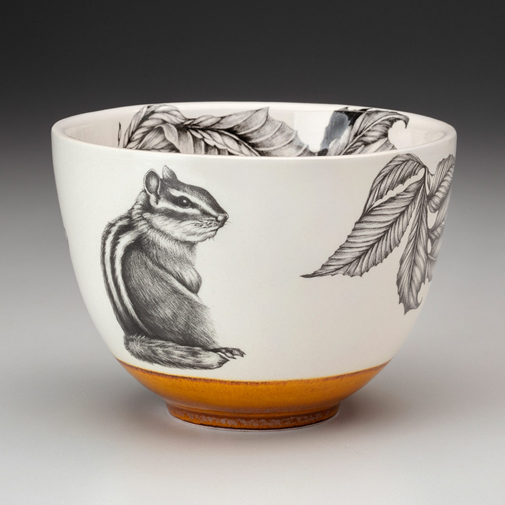 Small Bowl: Chipmunk #3 - Laura Zindel Design