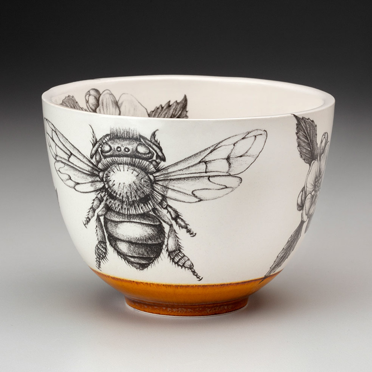 Laura Zindel 蜂デザイン ボウル Small Bowl: Honey Bee - Laura Zindel Design