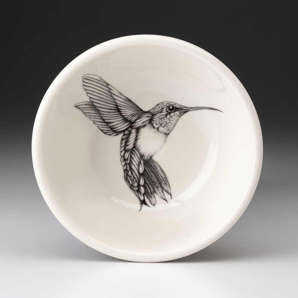 Cereal Bowl: Hummingbird #4 - Laura Zindel Design