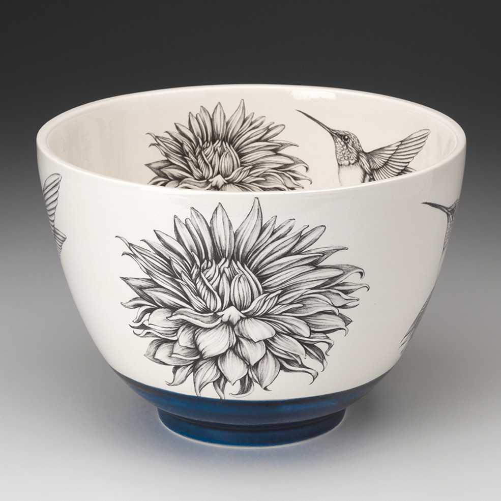 VALIEM willing plant別注 bitter bowl M Large Bowl: Hummingbird #4