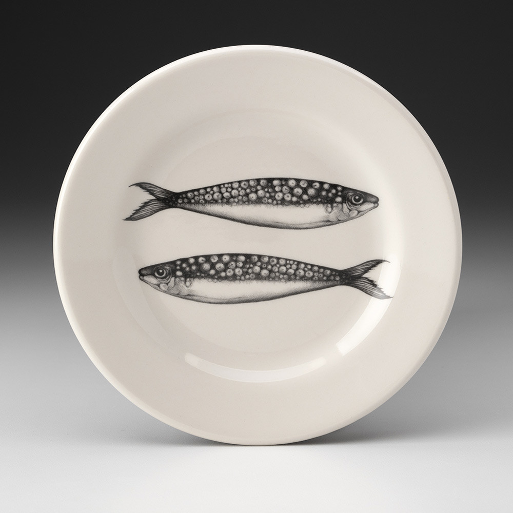 Bistro Plate: Sardines - Laura Zindel Design