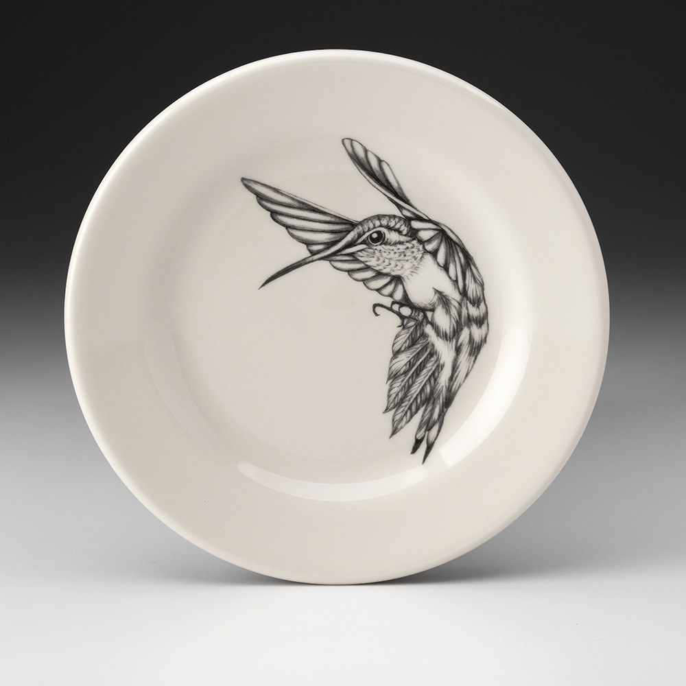 Bistro Plate: Hummingbird #3 - Laura Zindel Design