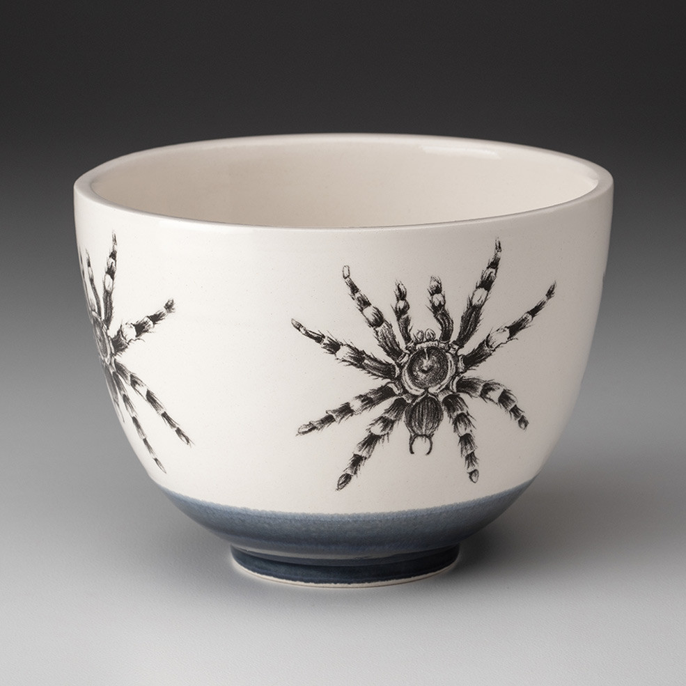 Small Bowl: Tarantula Spider - Laura Zindel Design